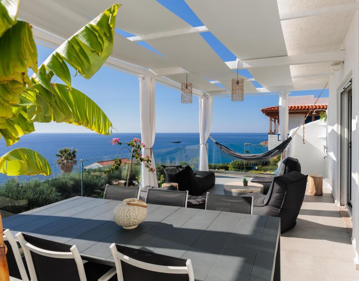 Blue Paradise Apartment Achlia Exteriér fotografie
